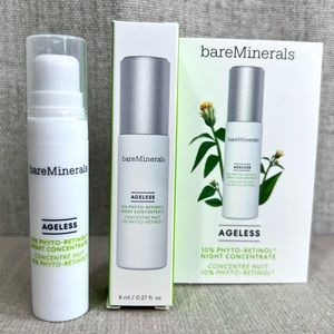 ❤️3 for $30❤️ bareMinerals Ageless 10% Phyto-Retinol Night Concentrate mini